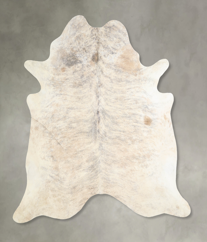 Light Brindle X-Large Brazilian Cowhide Rug 6'6"H x 6'2"W #A34040 by Hudson Hides