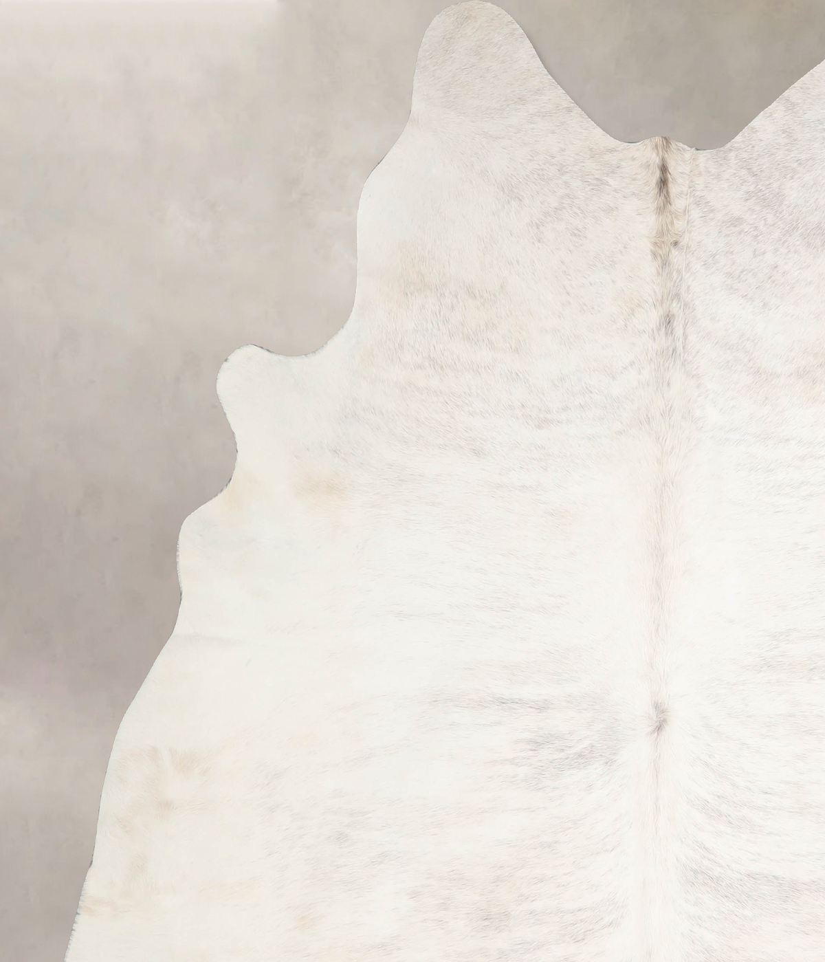 Grey Brindle X-Large Brazilian Cowhide Rug 7'7"H x 6'7"W #A34317 by Hudson Hides