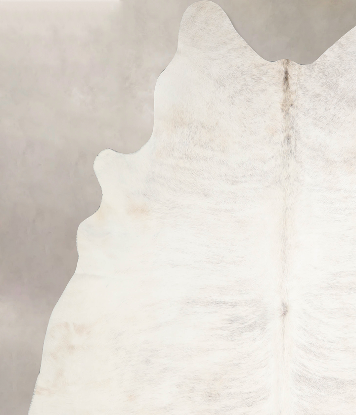 Grey Brindle X-Large Brazilian Cowhide Rug 7'7"H x 6'7"W #A34317 by Hudson Hides