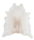 Beige XX-Large Brazilian Cowhide Rug 7'6"H x 6'9"W #A3499 by Hudson Hides