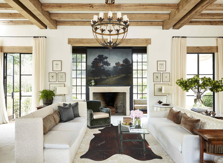 Chocolate Large Brazilian Cowhide Rug 6'9"H x 5'9"W #A35082 by Hudson Hides