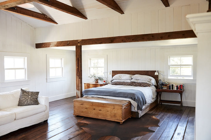 Chocolate Large Brazilian Cowhide Rug 6'8"H x 5'8"W #A35131 by Hudson Hides