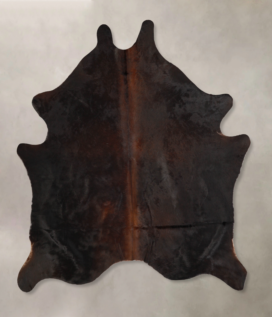 Chocolate Large Brazilian Cowhide Rug 5'11"H x 5'2"W #A35239 by Hudson