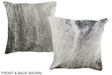 Grey 16"x16" Brazilian Cowhide Pillow #A35329 by Hudson Hides