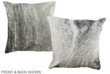 Grey 16"x16" Brazilian Cowhide Pillow #A35329 by Hudson Hides