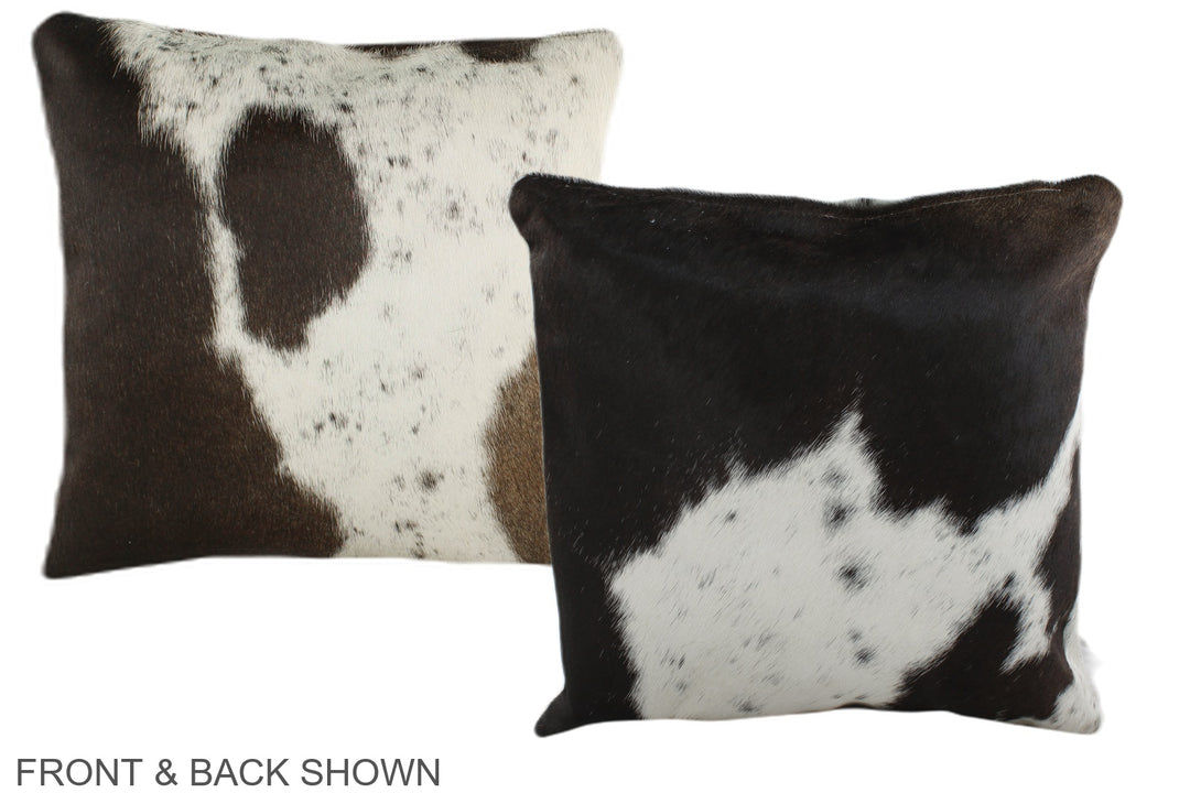 Chocolate 16"x16" Brazilian Cowhide Pillow #A35352 by Hudson Hides