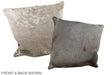 Grey 16"x16" Brazilian Cowhide Pillow #A35394 by Hudson Hides