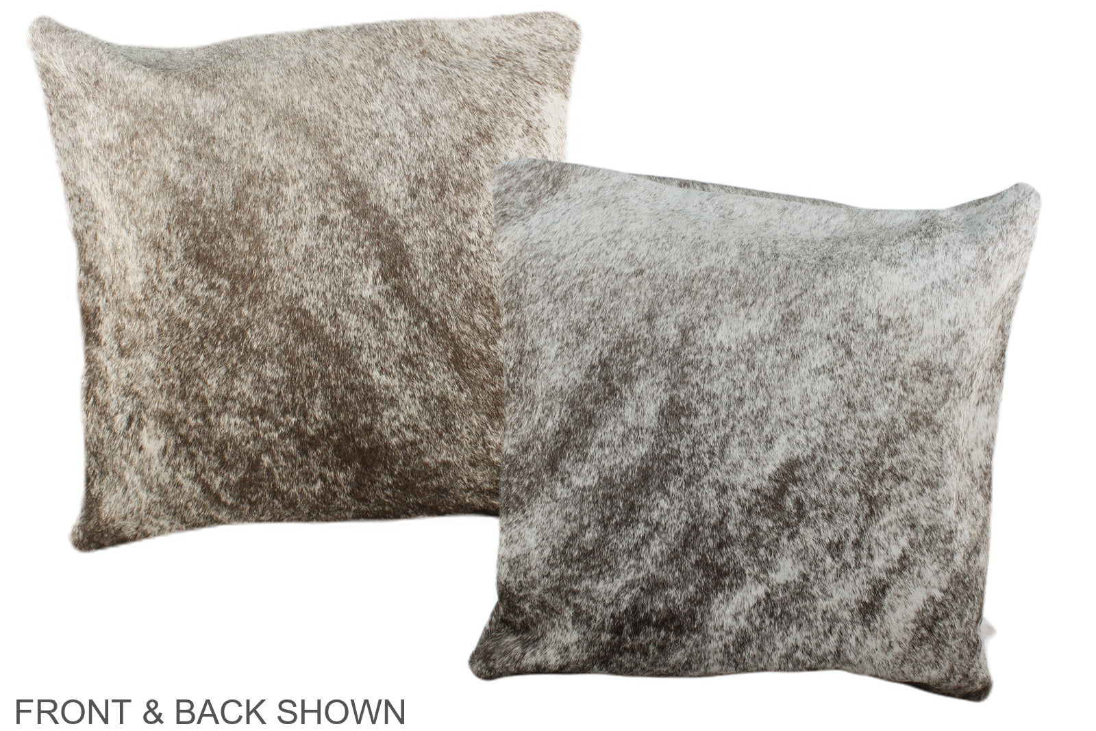 Grey Cowhide Pillow #A35543