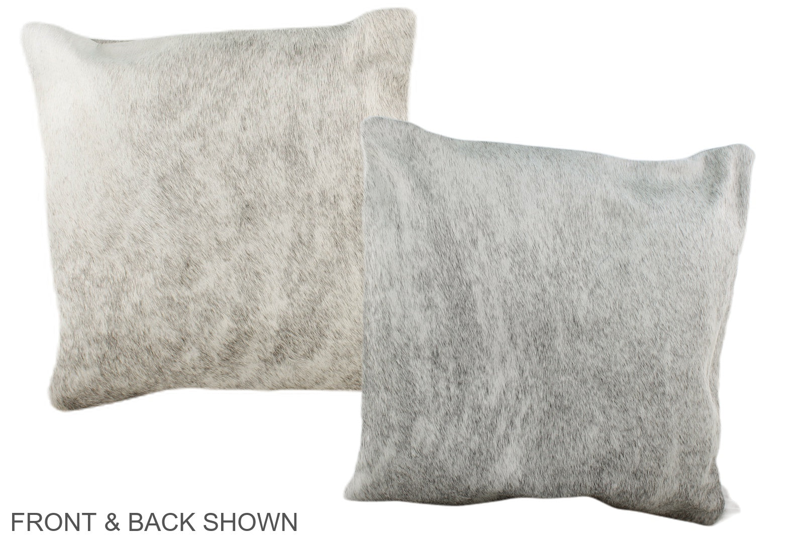Grey Cowhide Pillow #A35547
