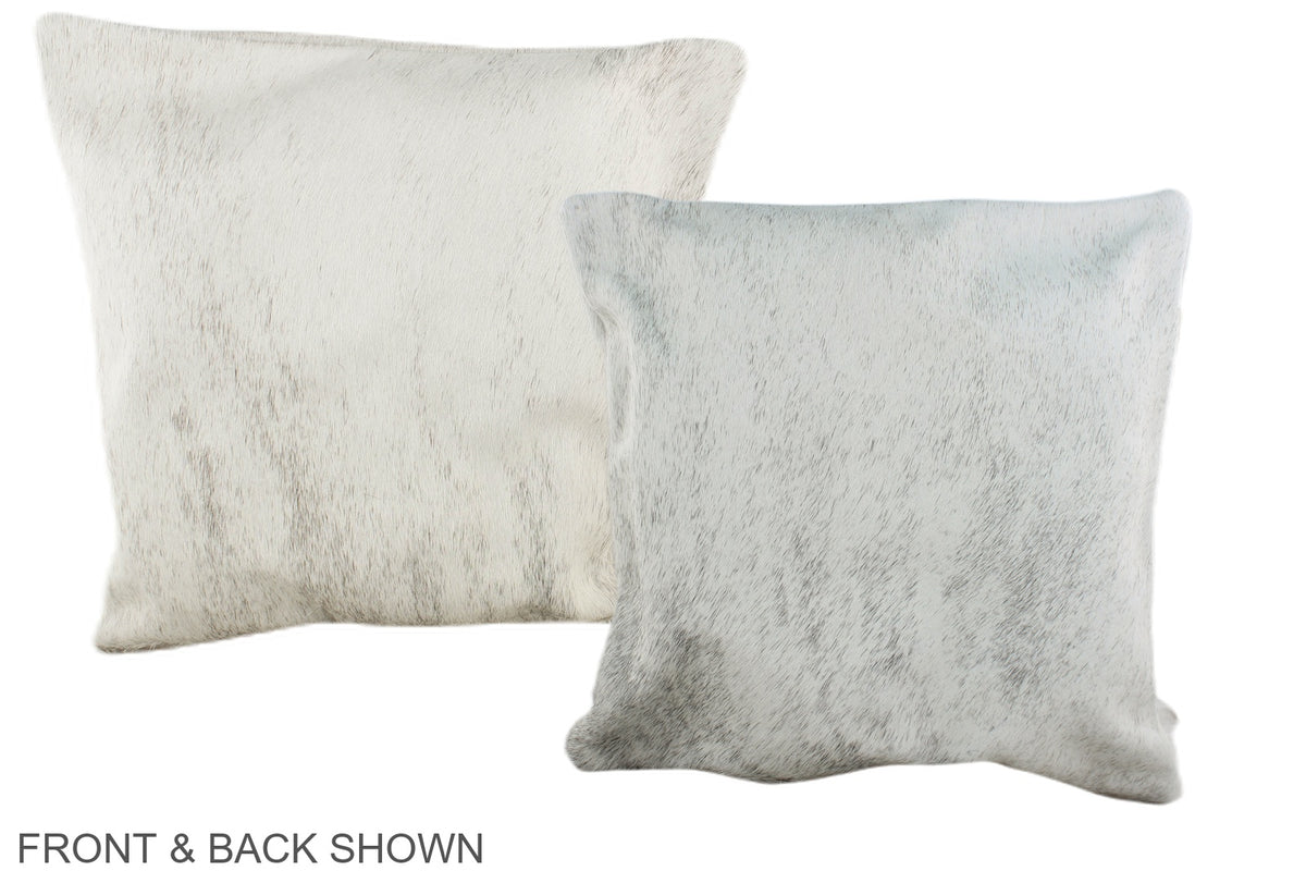 Grey Cowhide Pillow #A35554