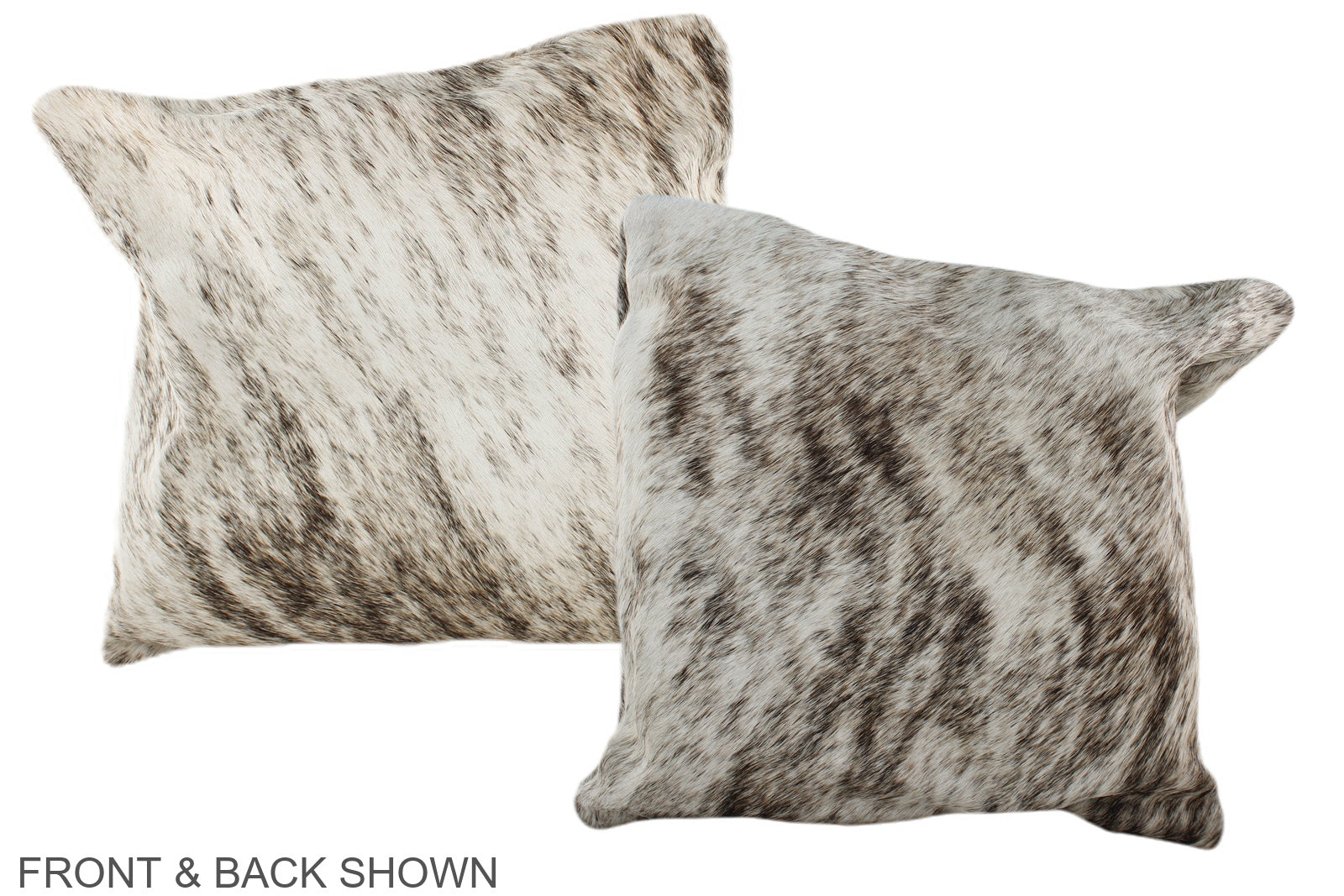 Grey Cowhide Pillow #A35565