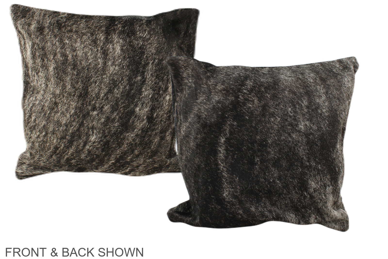 Grey Cowhide Pillow #A35568