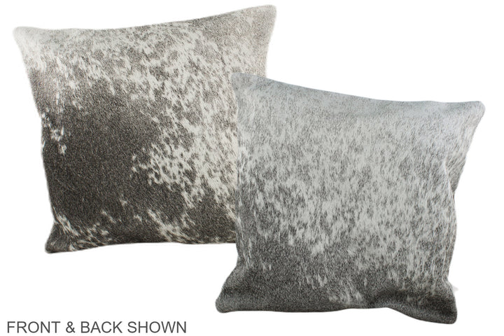 Grey 16"x16" Brazilian Cowhide Pillow #A35587 by Hudson Hides