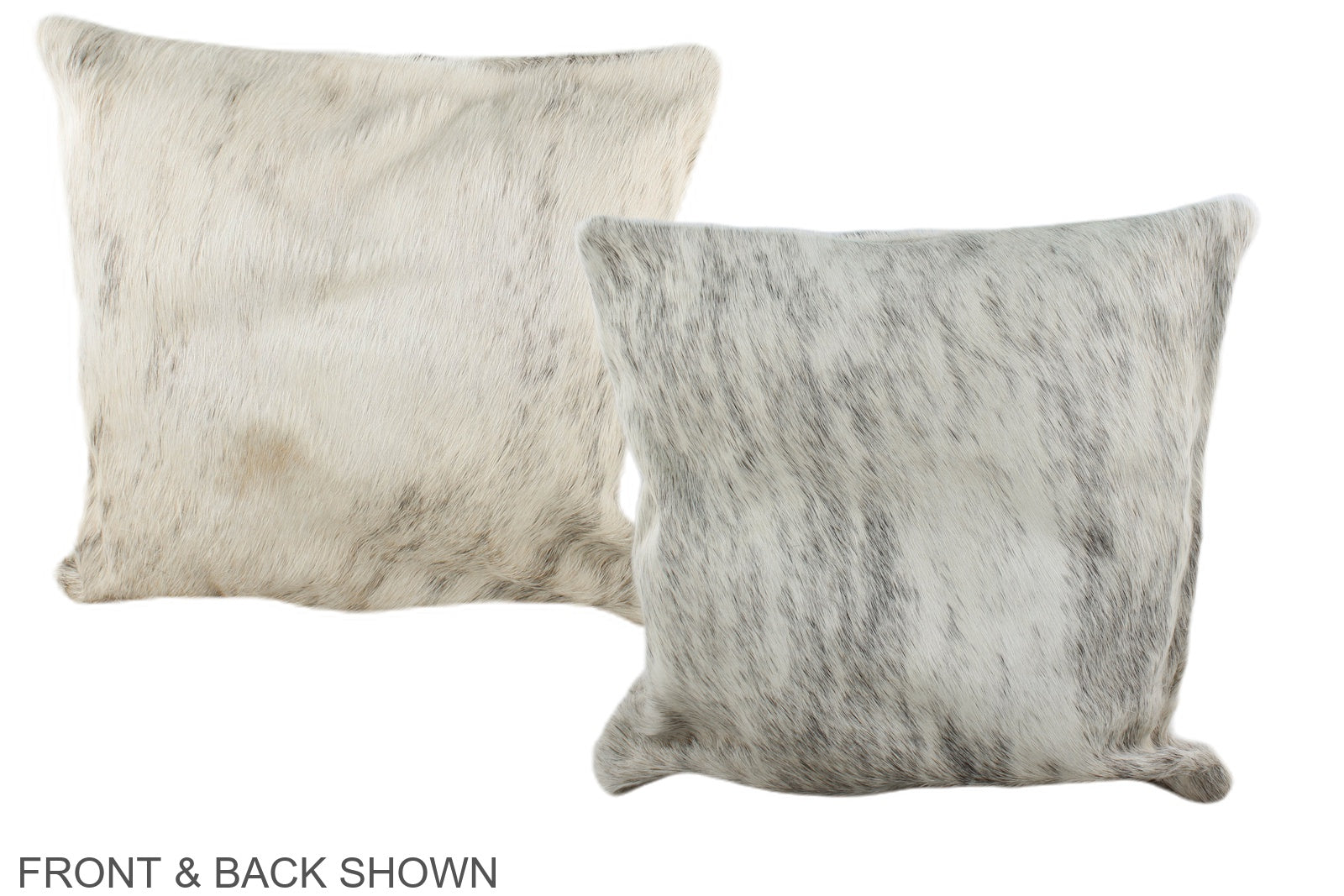 Grey Cowhide Pillow #A35610