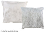 Grey 16"x16" Brazilian Cowhide Pillow #A35623 by Hudson Hides