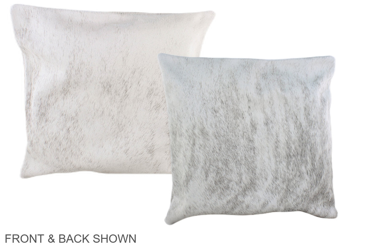 Grey Cowhide Pillow #A35623