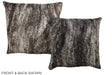 Grey 16"x16" Brazilian Cowhide Pillow #A35638 by Hudson Hides