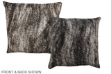 Grey 16"x16" Brazilian Cowhide Pillow #A35638 by Hudson Hides