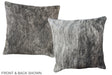 Grey 16"x16" Brazilian Cowhide Pillow #A35641 by Hudson Hides