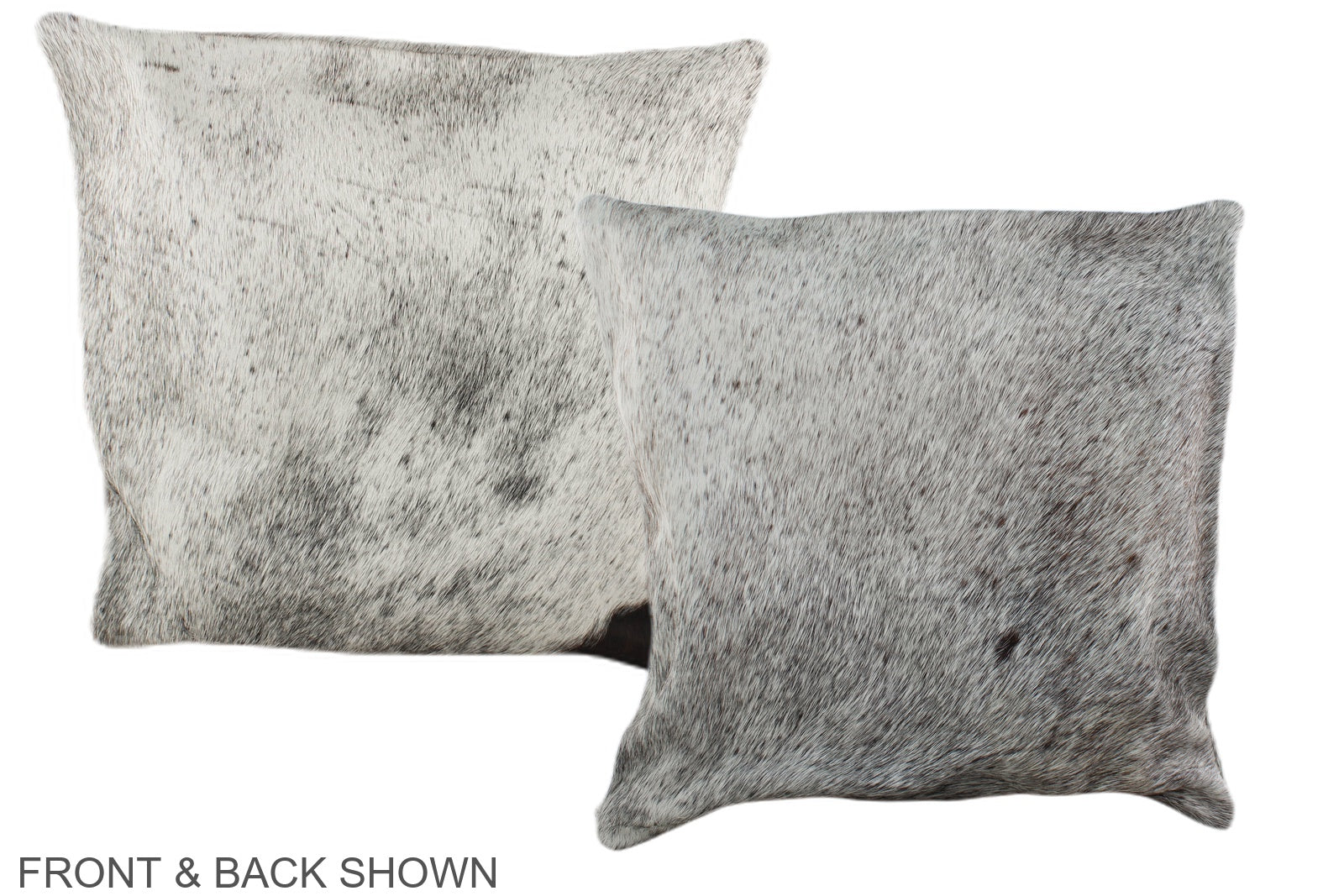 Grey Cowhide Pillow #A35645