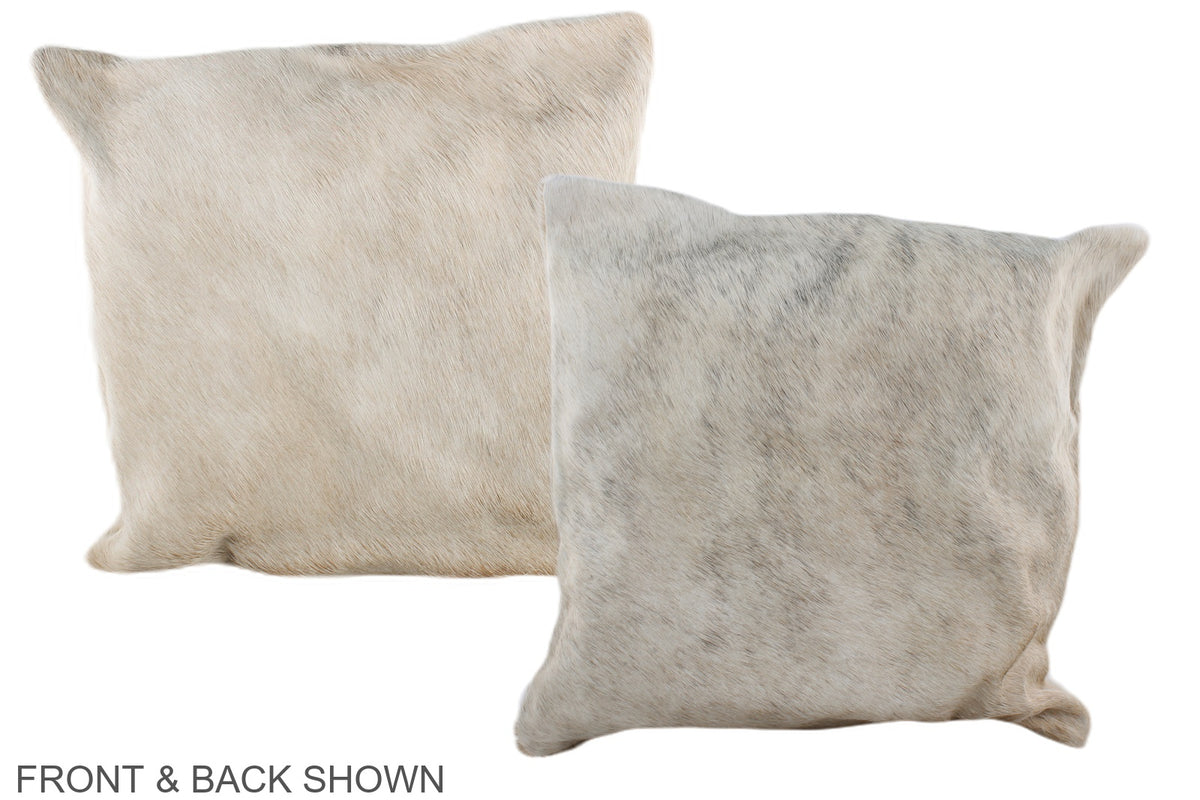 Champagne Cowhide Pillow #A35688