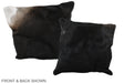 Chocolate 16"x16" Brazilian Cowhide Pillow #A35689 by Hudson Hides