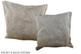 Grey 16"x16" Brazilian Cowhide Pillow #A35894 by Hudson Hides