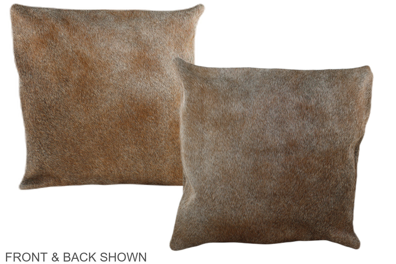 Caramel Cowhide Pillow #A35925