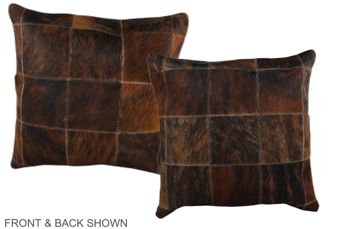 Patchwork Cowhide Pillow #A35945