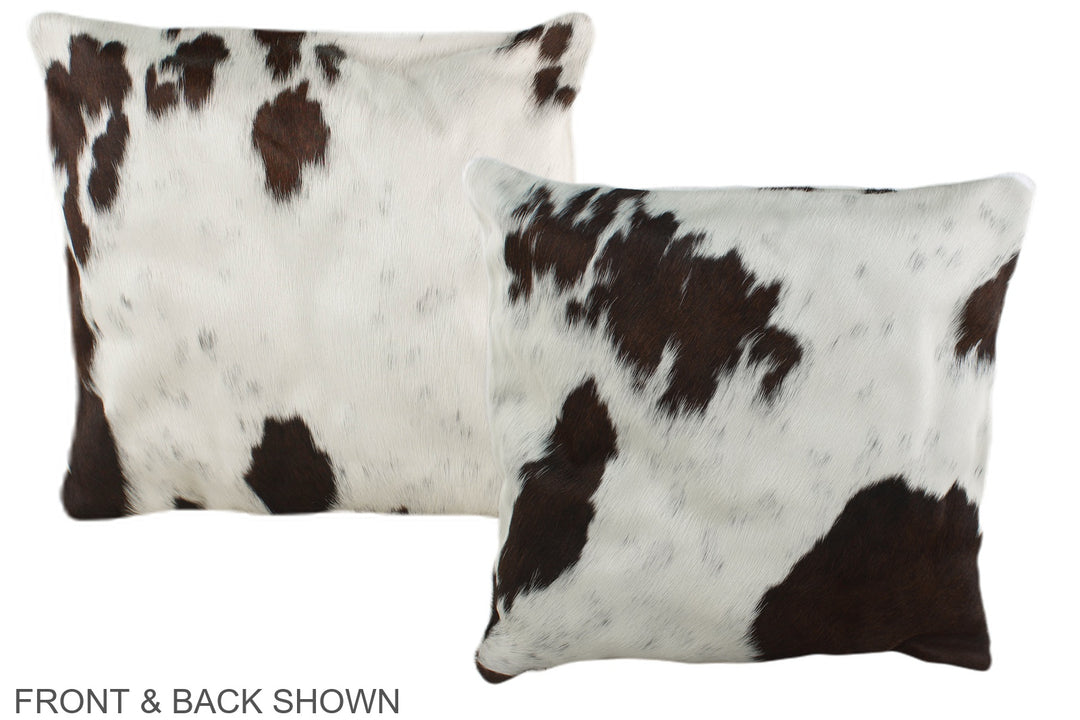 Chocolate 16"x16" Brazilian Cowhide Pillow #A35950 by Hudson Hides