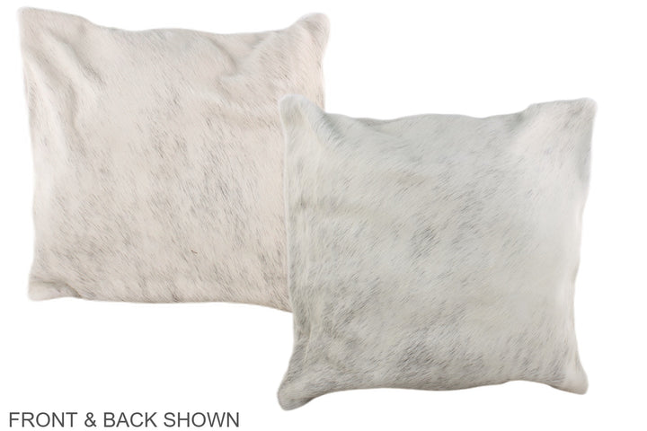 Grey 16"x16" Brazilian Cowhide Pillow #A36198 by Hudson Hides