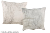 Grey 16"x16" Brazilian Cowhide Pillow #A36207 by Hudson Hides