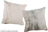 Grey 16"x16" Brazilian Cowhide Pillow #A36214 by Hudson Hides