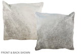Grey 16"x16" Brazilian Cowhide Pillow #A36417 by Hudson Hides