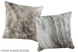Grey 16"x16" Brazilian Cowhide Pillow #A36429 by Hudson Hides