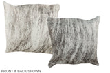 Grey 16"x16" Brazilian Cowhide Pillow #A36436 by Hudson Hides
