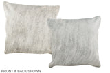Grey 16"x16" Brazilian Cowhide Pillow #A36447 by Hudson Hides