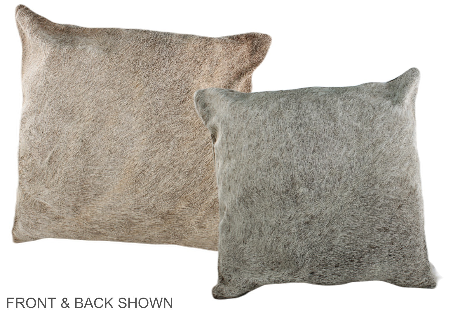 Champagne Cowhide Pillow #A36563