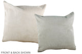 Taupe 20"x20" Brazilian Cowhide Pillow #A36566 by Hudson Hides