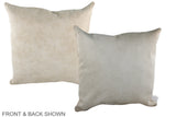 Champagne 20"x20" Brazilian Cowhide Pillow #A36612 by Hudson Hides