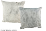 Grey 20"x20" Brazilian Cowhide Pillow #A36617 by Hudson Hides