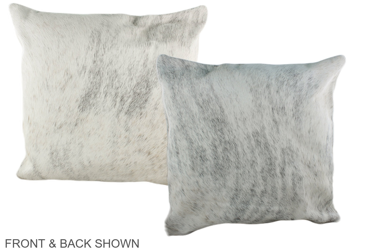 Grey Cowhide Pillow #A36617