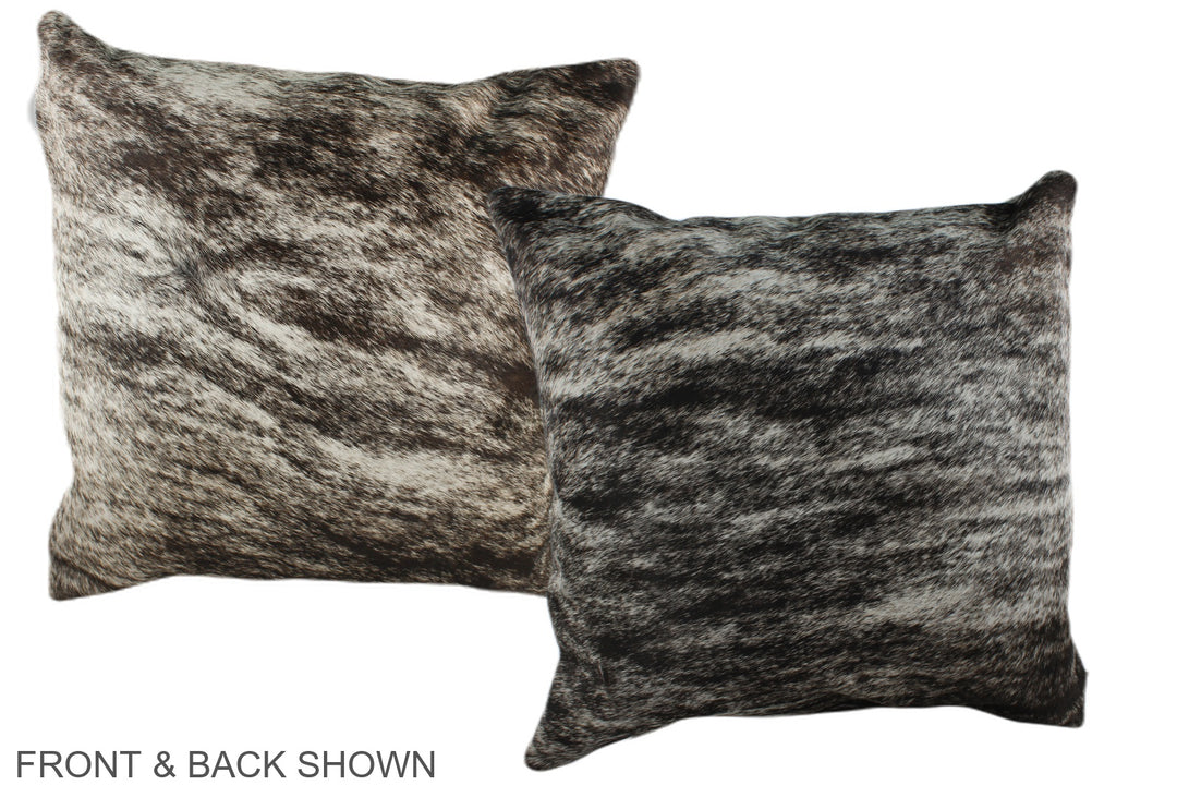 Grey 20"x20" Brazilian Cowhide Pillow #A36621 by Hudson Hides