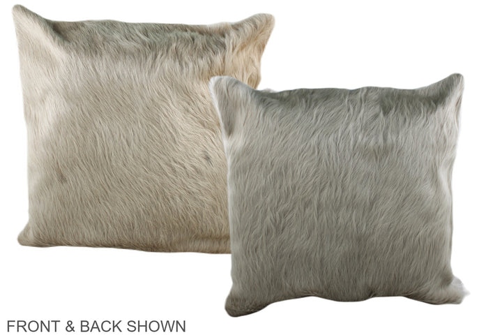 Champagne 20"x20" Brazilian Cowhide Pillow #A36628 by Hudson Hides
