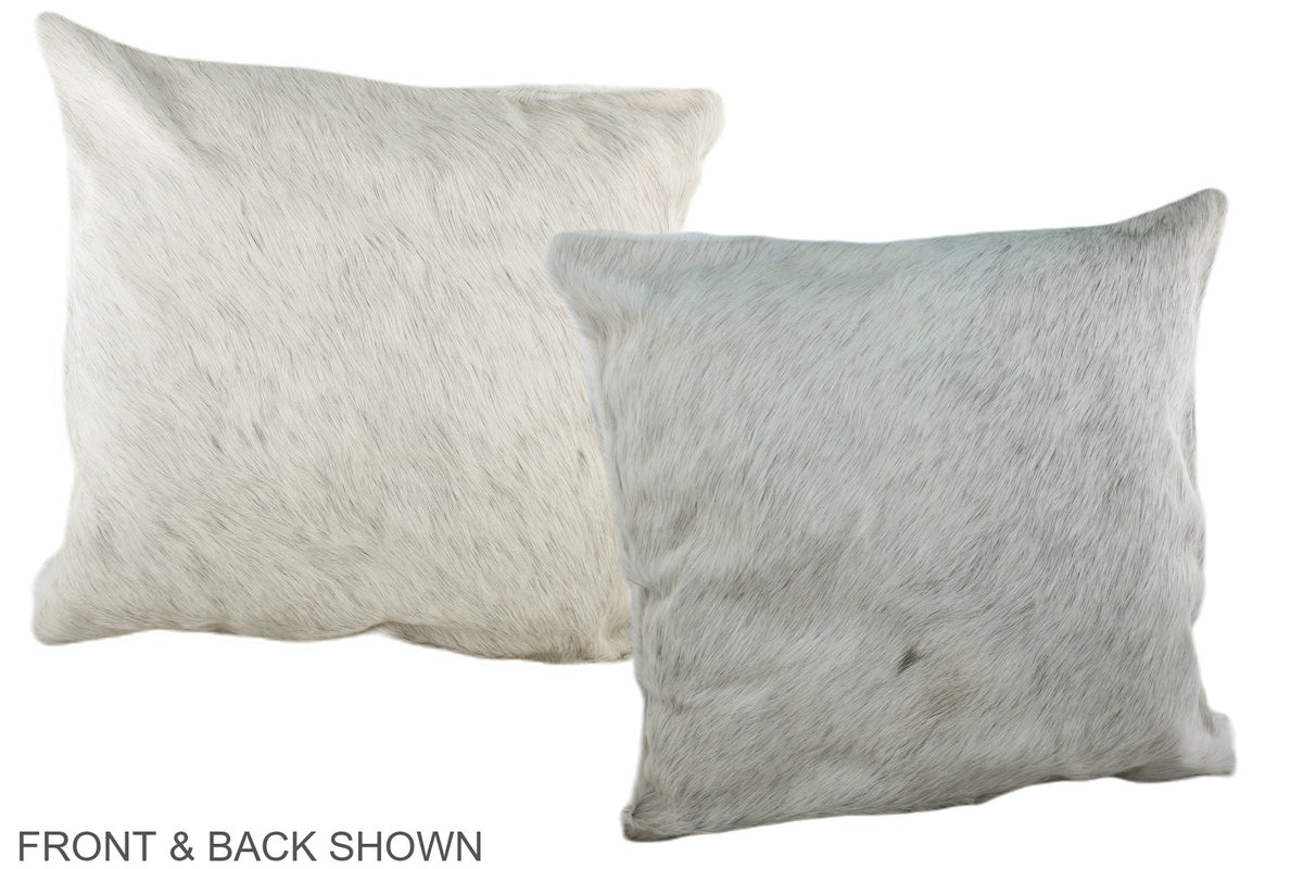 Grey Cowhide Pillow #A36640