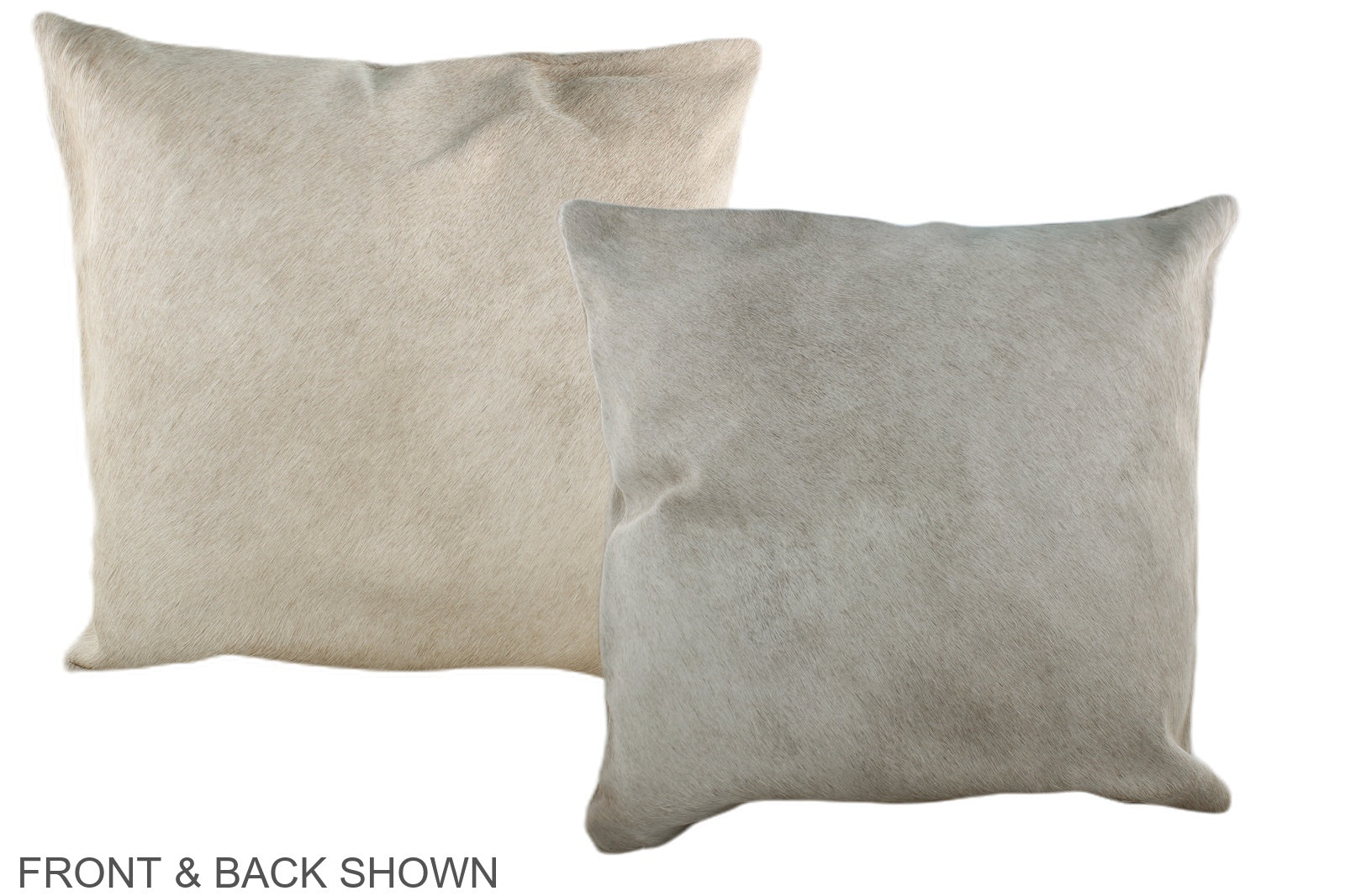 Grey Cowhide Pillow #A36647