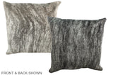 Grey 20"x20" Brazilian Cowhide Pillow #A36652 by Hudson Hides