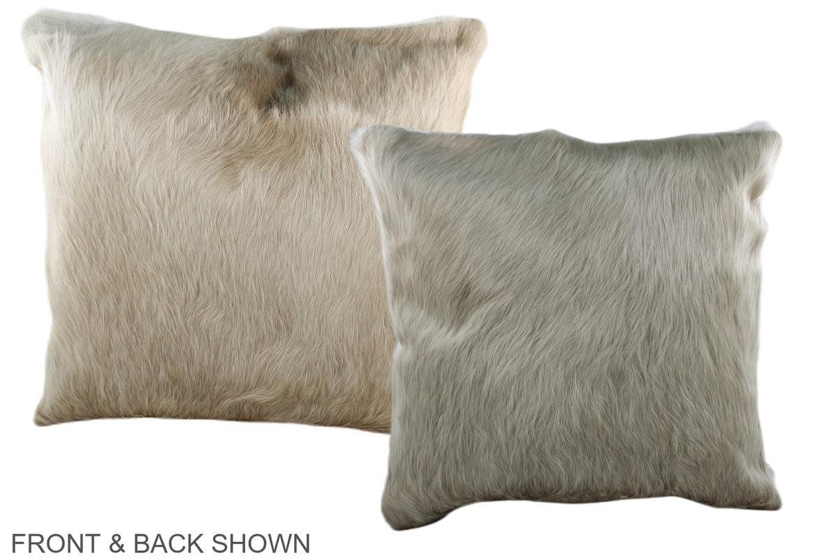 Champagne Cowhide Pillow #A36658