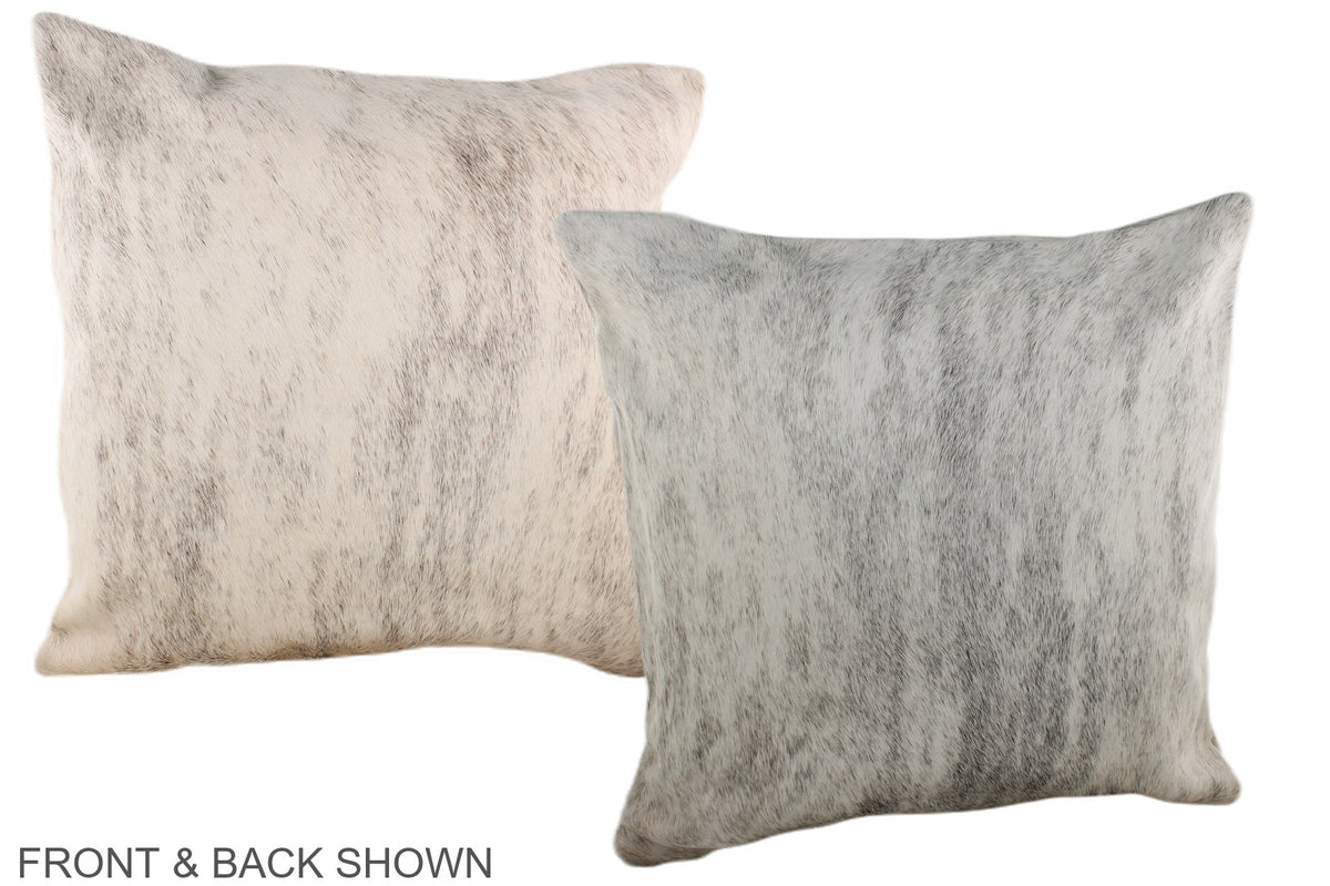 Grey Cowhide Pillow #A36667