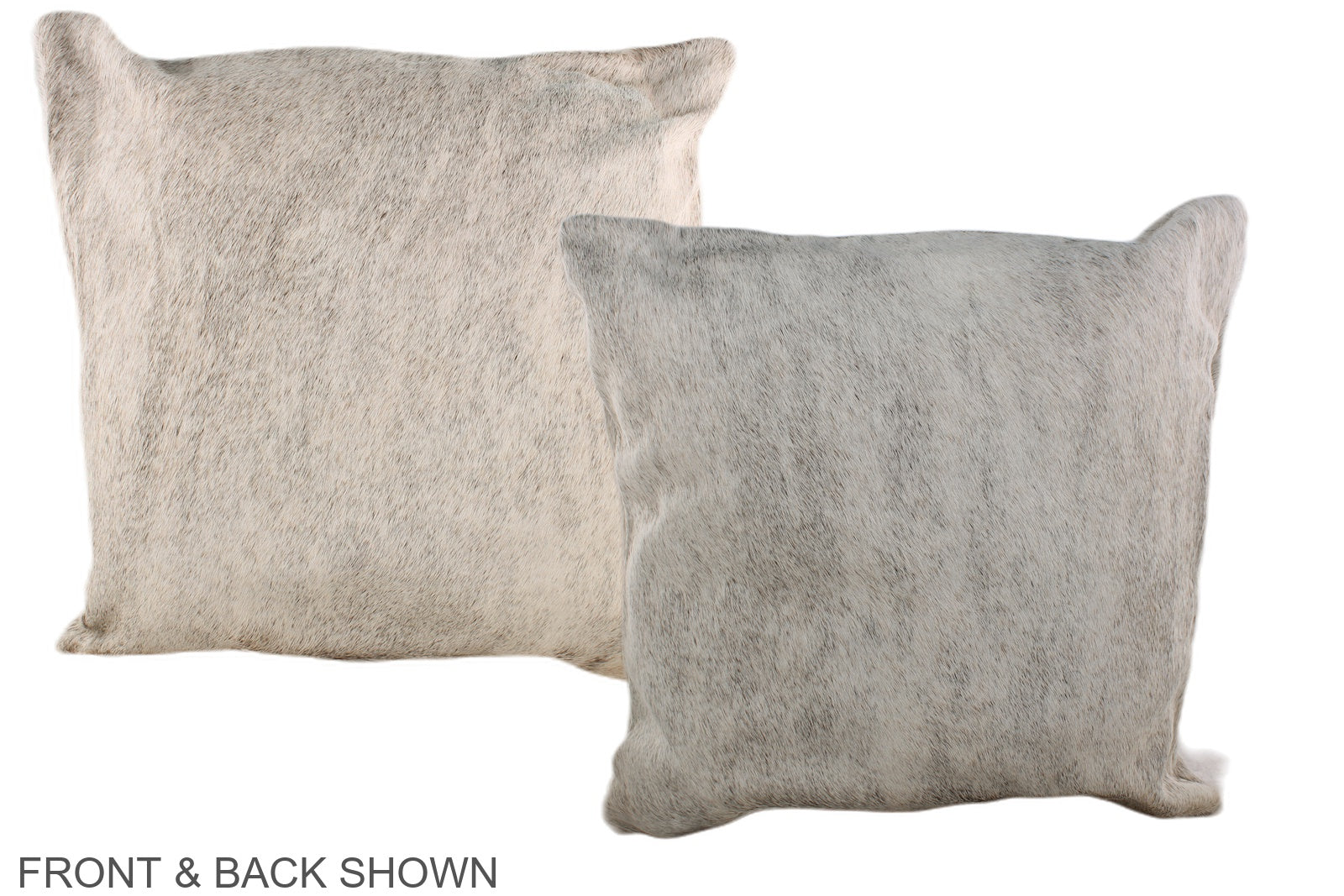 Grey Cowhide Pillow #A36680